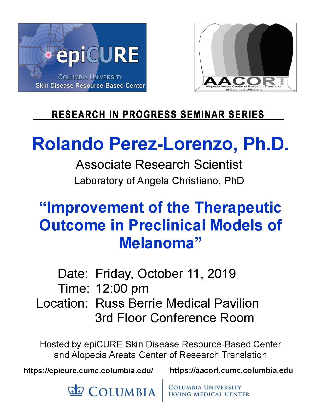 Improvement of the Therapeutic Outcome in Preclinical Models of Melanoma